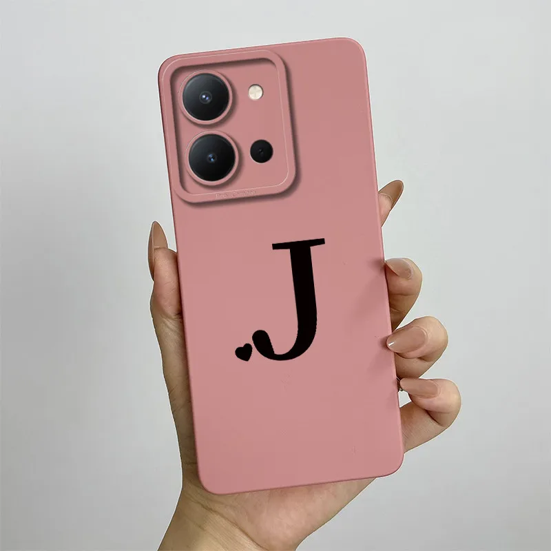 Cute Letters Square Shockproof Back Cover s - Stylish and Durable Phone Case