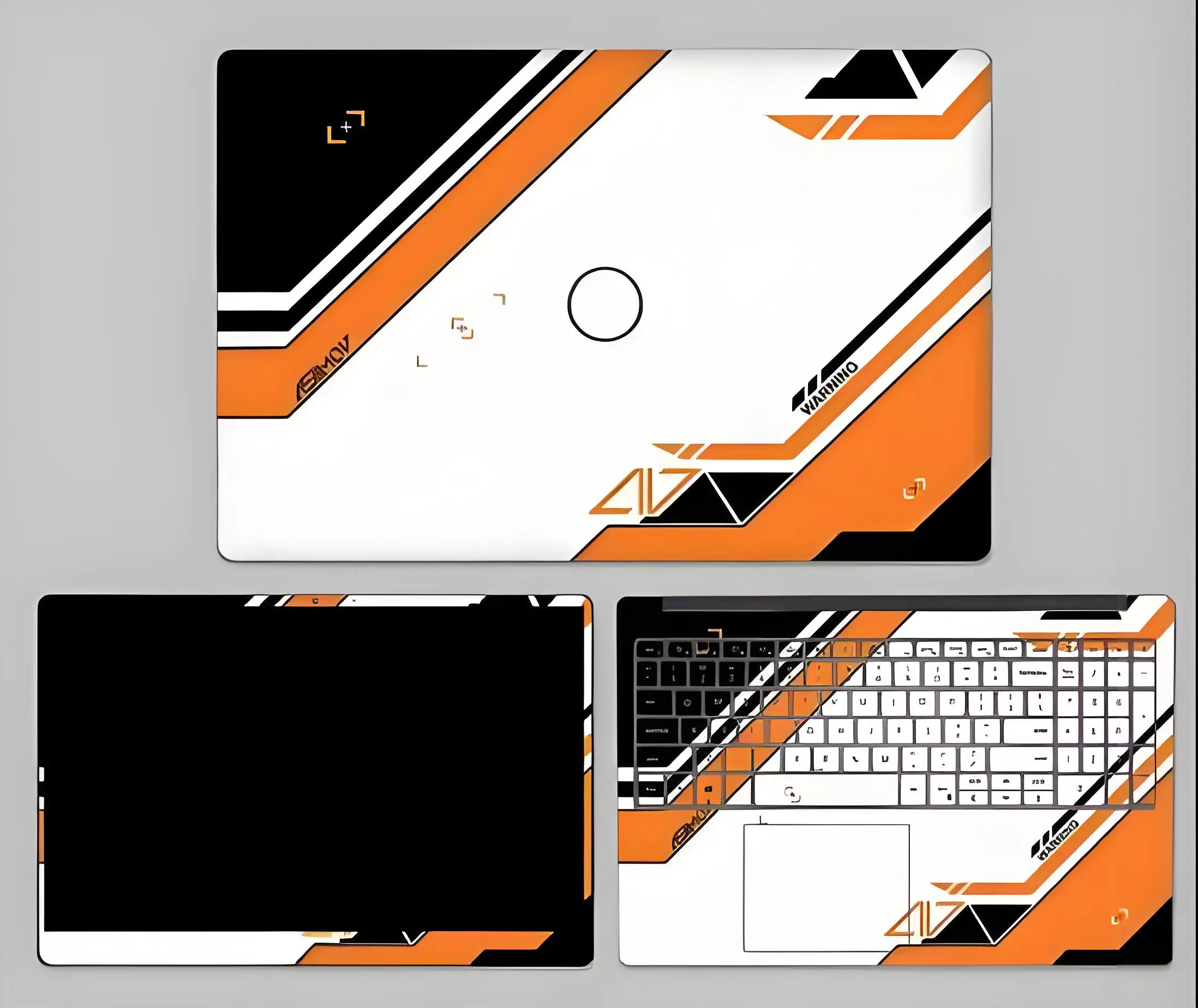 Autocollant en vinyle prédécoupé pour ordinateur portable Dell, housse de clavier en TPU, film d'écran HD, Inspiron 16 7620, 2 en 1, 7630, 7610, 5630, 5620, 5625  7