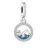 FC Jewelry Fit Original Pan Charms Bracelet 925 Sterling Silver Love Swimming Swimmer Bead For Making Coach Daughter Berloque 2