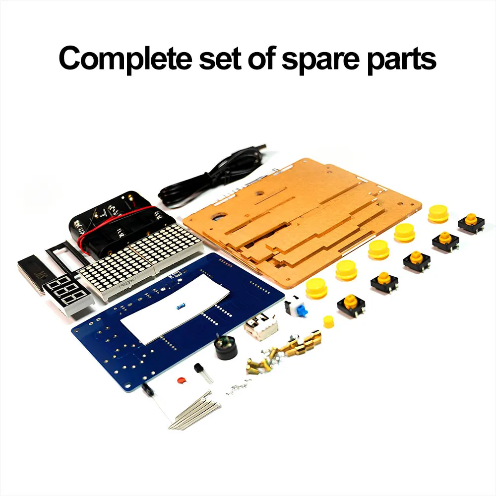 DIY Solder Project Game Kit Classic Games for Electronic Soldering Practice Learning Gift for Family and Friends