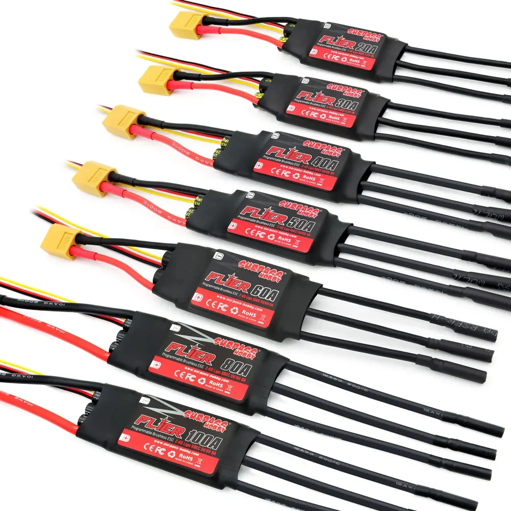 Moteur Brushless RC C3530-C3548 40A-60A 900-1700KV pour Voiture Bateau