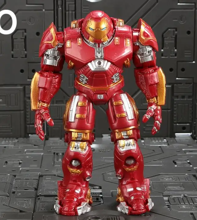 Hulkbuster Hulk Ironman Super Hero Pvc Action Figure Giocattoli Modello Da Collezione Con Luce