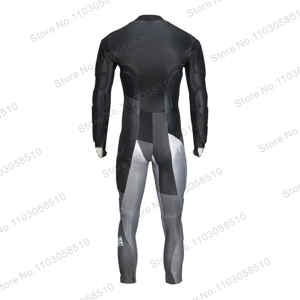 Winter Flansch Overalls Männer einteilige Ski anzüge Leistung Ski Race Anzug Snowboard Jumps uit Sport nicht gepolstert 5