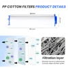 50/10PCS Shower Head Filter Replacement Showerhead Remove Chlorine/Fluoride/Hard Water/Calcario Hygienic Bathroom Accessories 2