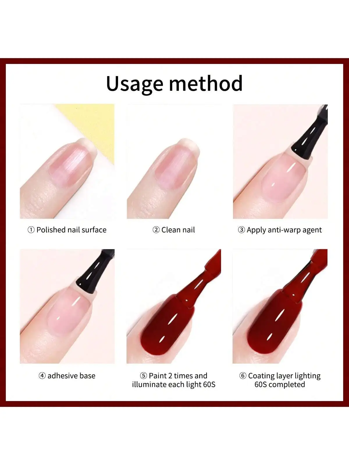 10ml Christmas Gel Nail Polish, Y2k Winter Base Coat Non-wiping Top Coat Matte Nail Polish Pink Purple Brown White Black Nail Po 6