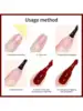 10ml Christmas Gel Nail Polish, Y2k Winter Base Coat Non-wiping Top Coat Matte Nail Polish Pink Purple Brown White Black Nail Po 6