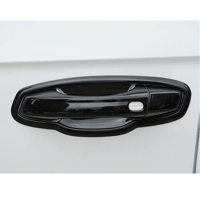 for Skoda Scala 2019 2020 2021 2022 Luxuriou Gloss Black Smart Door Handle  Cover Sticker Trim Car Protective Film Accessories - AliExpress