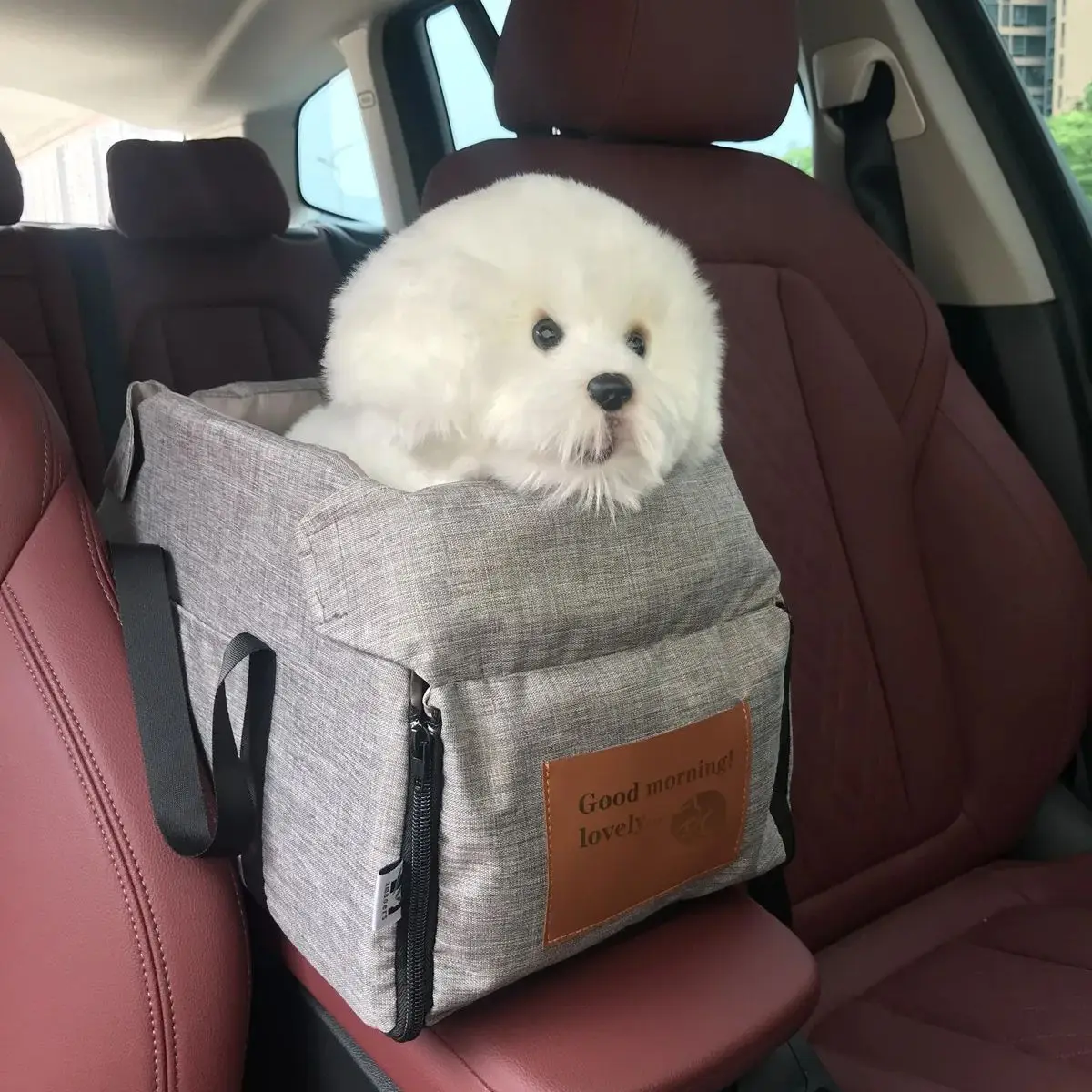 Pet Dog Car Seat Bed Car Central Seat Cat Dog Travel Portable Carrier for Safety Bag Pet Accessories 펫 여행 고양이 개 좌석 침대 운송
