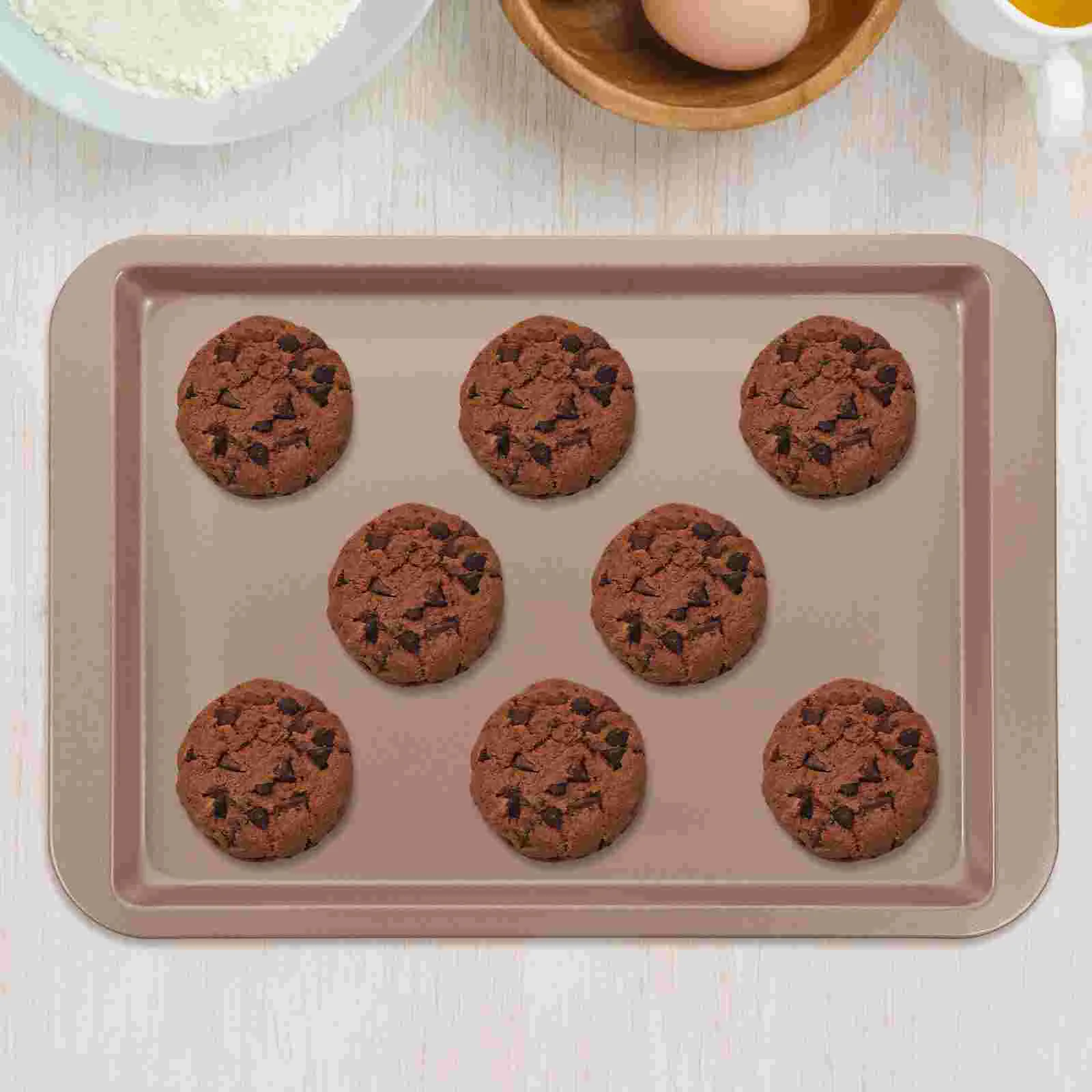 

Baking Pan Rectangle Cake Cookie Baking Mold Reusable Baking Pan Baking Sheet Pan