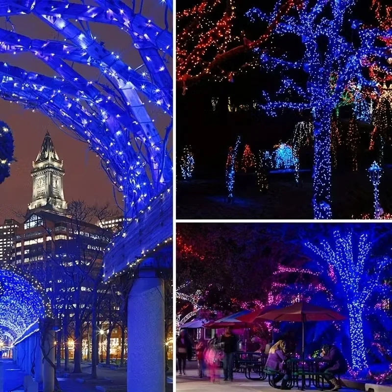 Outdoor Solar Fairy Lights - 8 Mode Waterproof Decorative String Lights