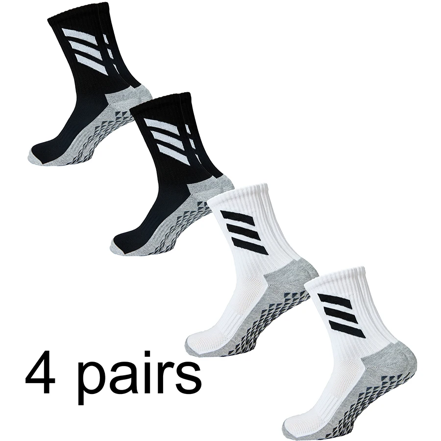 4 pairs thick towel bottom sweat absorbing odor proof adhesive anti slip Sports Football Socks, football socks,sports socks,fitness sports socks,sport socks