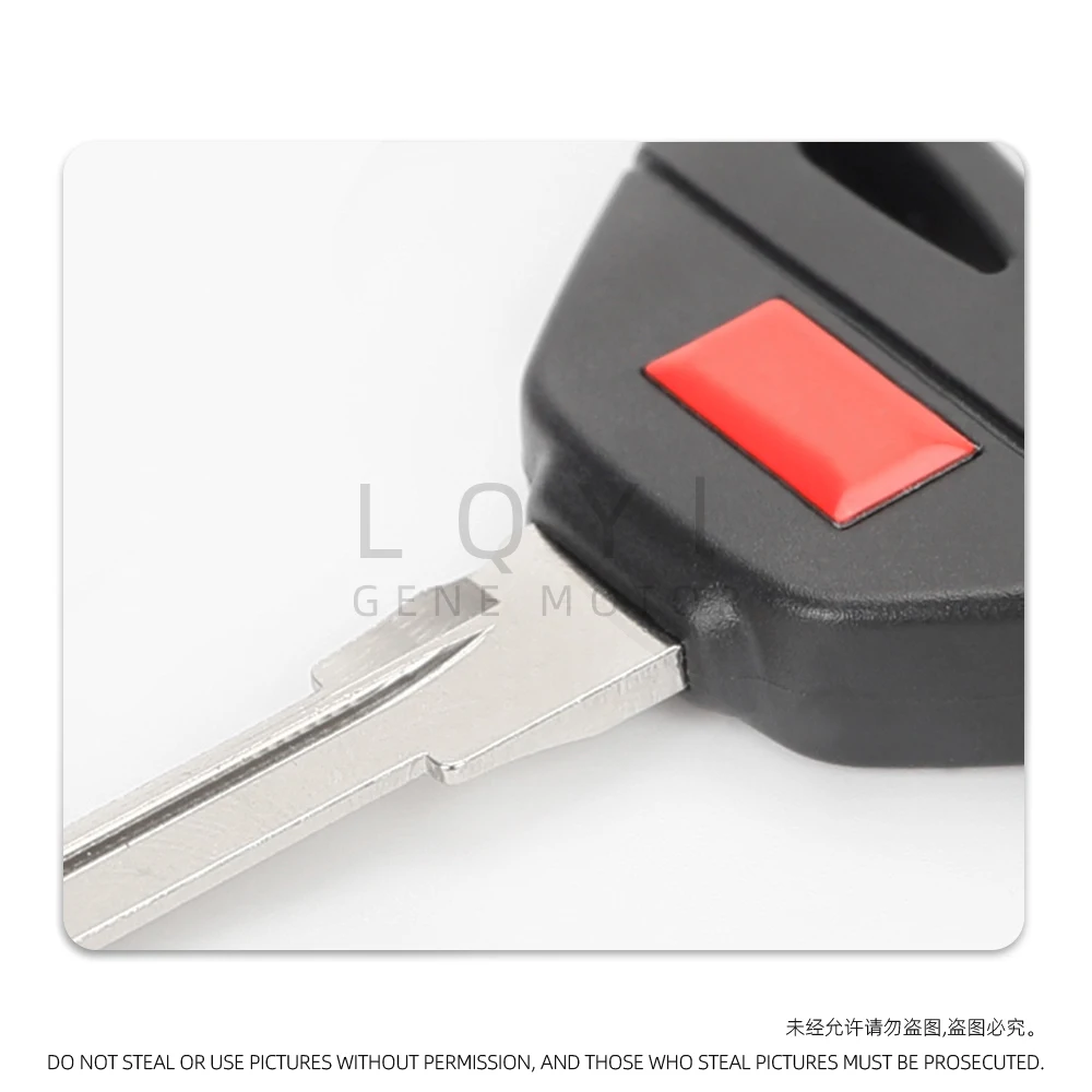 1Pcs 오토바이 빈 키 Aprilia RS660 GT200 2024-2025 용 Uncut 키 교체 도난 방지 칩 배치 가능