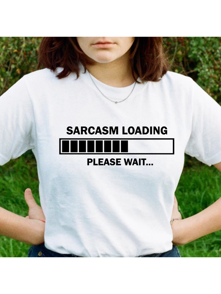 Sarcasm loading t shirt Clearance