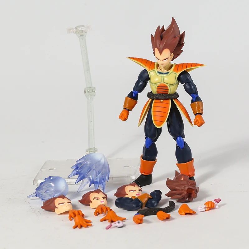 Boneco Dragon Ball Z Vegeta Super Sayajin Deus 4 - Hasbro