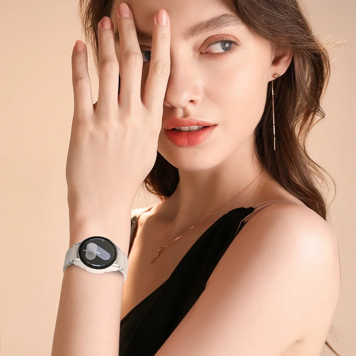 All-in-One Silicone Strap and Protective Case with Screen Protector for Samsung Watch - 2024 Edition