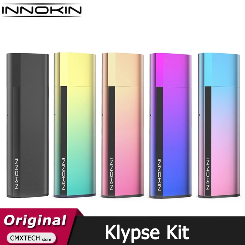 Original Innokin Klypse Pod Kit 16W Vape with 700mAh Battery 2ml Pod Cartridge with 0.8ohm Coil Electronic Cigarette Vaporizer