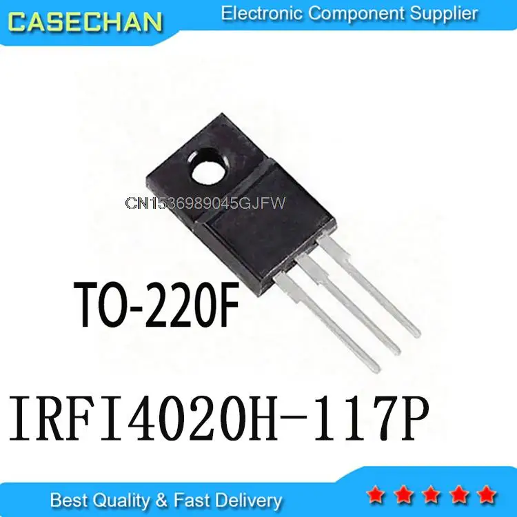 

10PCS New and Original IRFI4020H IRFI4020HG-117P TO-220F-5 IRFI4020H-117P
