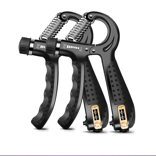 Gripper Adjustable R-Type Hand Grip Exercise Countable Strength Exercise Strengthening Pliers Spring Finger Pinch Wrist Expander