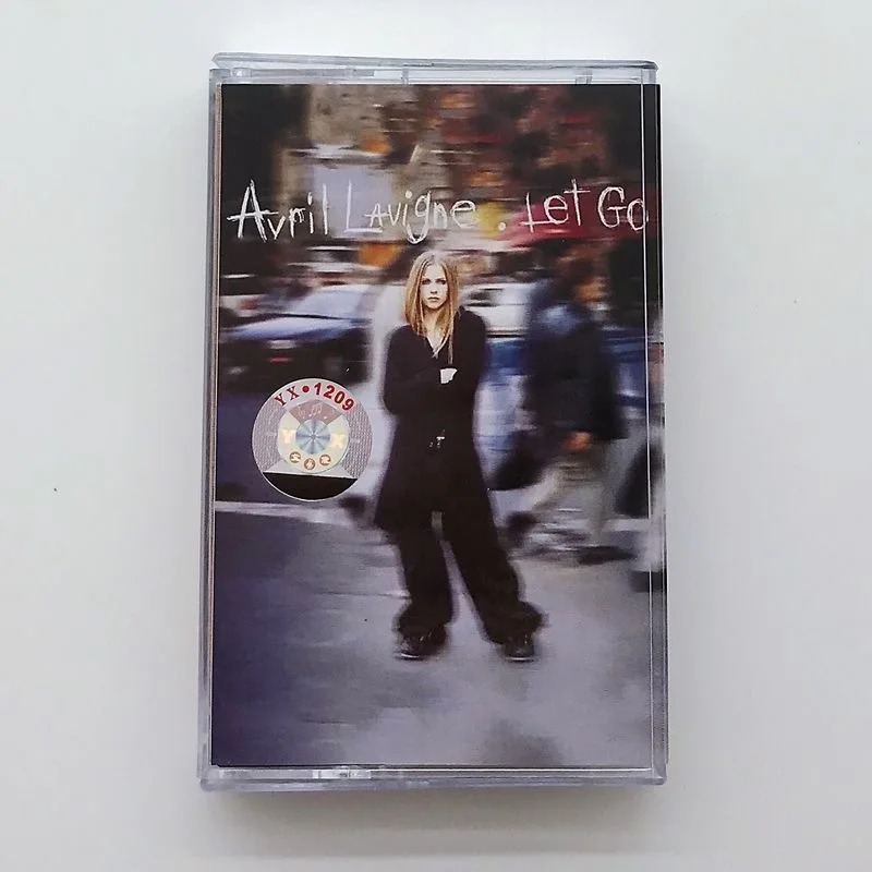 Classic Avril Ramona Lavigne Music Tape Let Go Album Cassette Cosplay Soundtracks Box Walkman Car Recorder Tape Party Music Gift