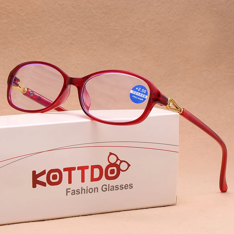 Vintage Anti-Blue Light Reading Glasses Women Presbyopia Men Computer Optical Hyperopia Eyewear+1.0+1.5+2.0+2.5+3.0 |