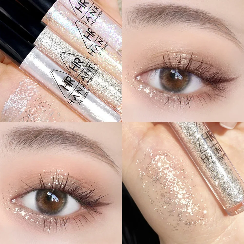 Liquid Eyeshadow Brighten Lying Silkworm Makeup Highlight Waterproof Diamond Shiny Lasting Monochrome Glitter Eyeliner Cosmetics 2