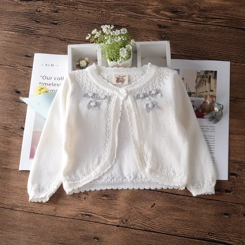 

0-10yrs Spring Baby Cardigan Sweater Toddler Jacket 100% Cotton Baby Girl Outerwear for 3 to 24 Month BabyClothes OMGosh