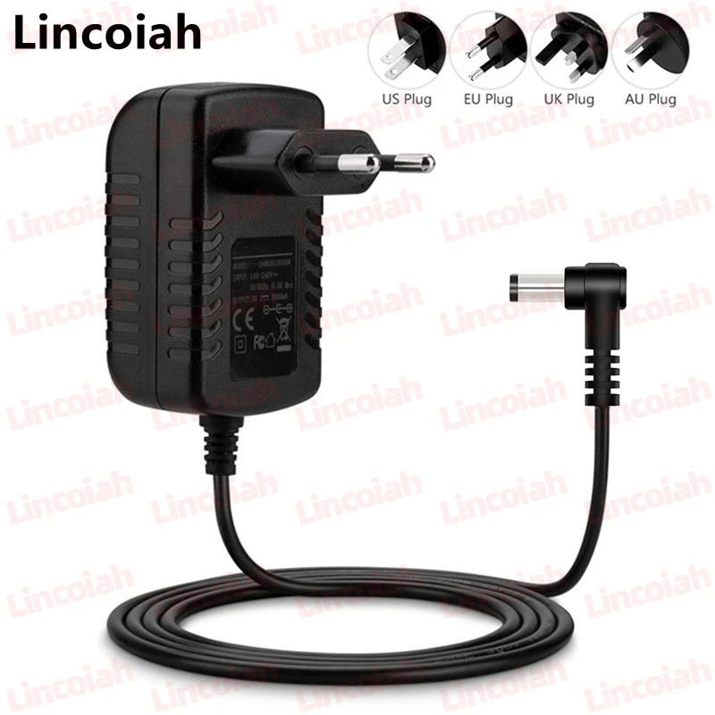 Adaptateur Secteur 24V 0.5A - Prise 5.5x2.1 Mm - Pour Diffuseur D'huiles Essentielles Et Humidificateur - Entrée 100-240V