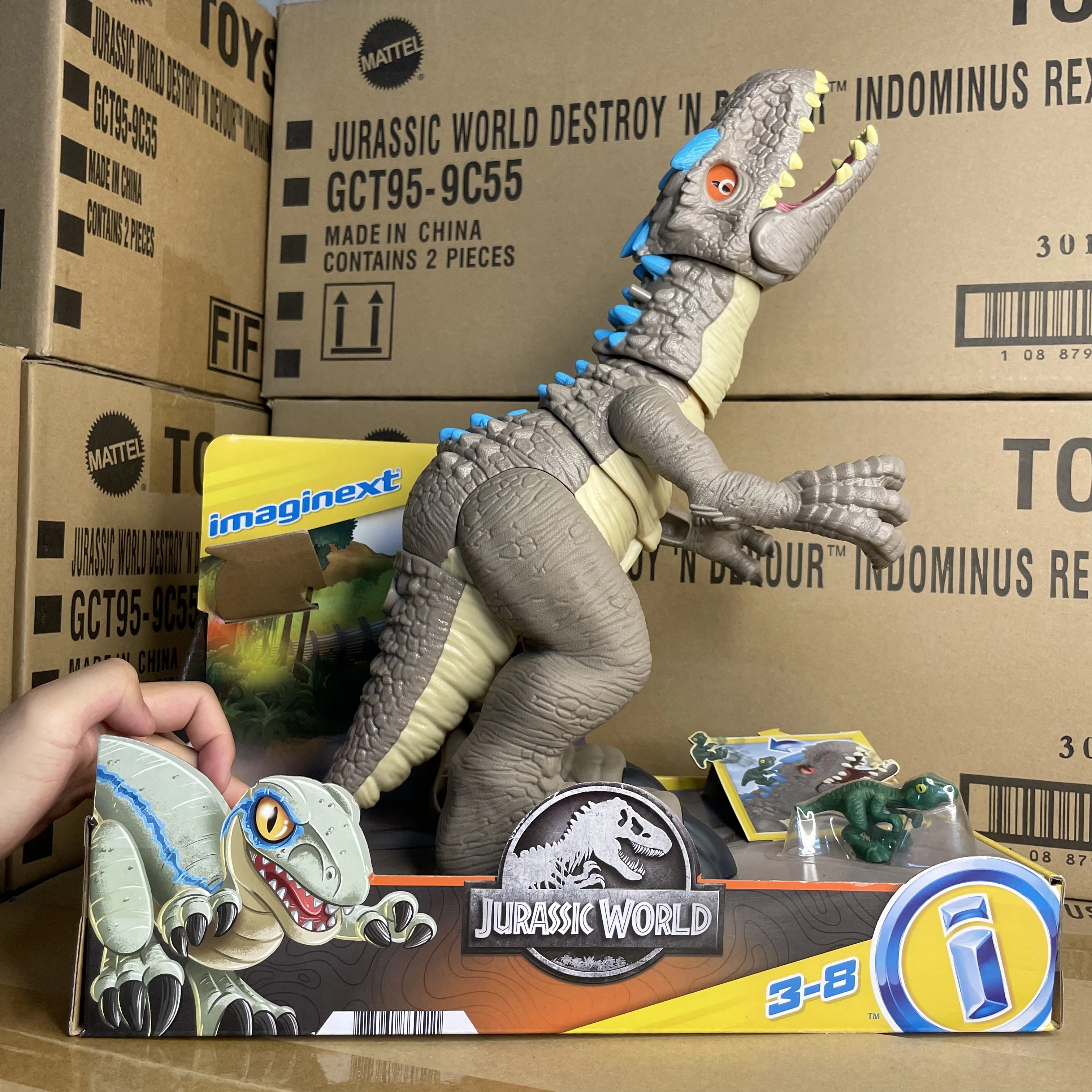 Mattel Jurassic World Indominus Rex Thrashing Action Figure Dinosaur Toy  Children's Birthday Gift Imaginext Fisher-price Gmr16 - Action Figures -