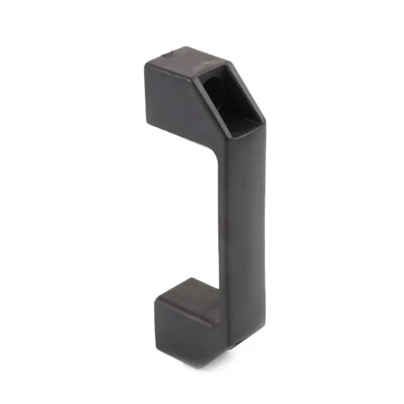 2pcs Black Plastic Nylon T Slot Black Door Handle for Aluminum Extrusion Profile Series with Slot 6mm 90mm/120mm