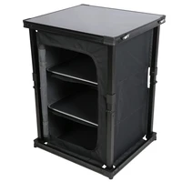 Kitchen Organizer Hardtop Table, Gray, 23 x 20 x 31 1