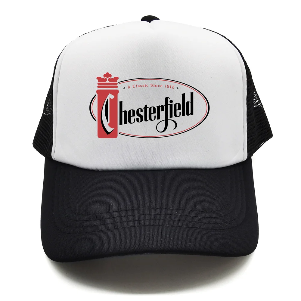 Chesterfield Trucker Cap Men Hat Baseball Cap Cool Summer Unisex Mesh Net Chesterfield True Romance Inspired Hat MZ-598