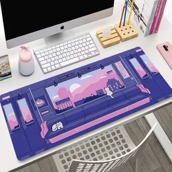 Charming Cat-Inspired Large Gaming Mouse Pad - Decorative Desk Mat & Computer Accessory - 300x600x2mm (Cat LY00522 (14))