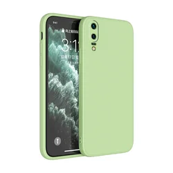 Premium Liquid Silicone Phone Case - Sleek and Durable Design for Honor 30S (Green)