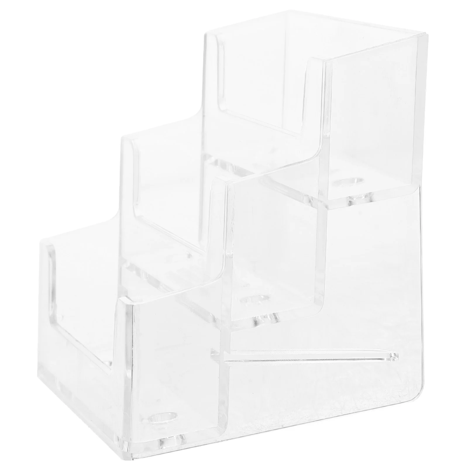

Business Cards Storage Box Tabletop Cards Holder Transparent Cards Organizer Clear Cards Container