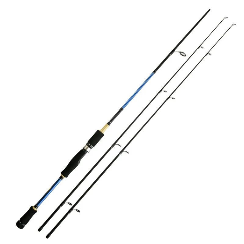 

1.8m M/ML 2tips Fishing Rod Carbon Fiber Spinning/casting Lure Pole Bait Weight 5-30g Lake Stream Fast Bass Fishing Rods