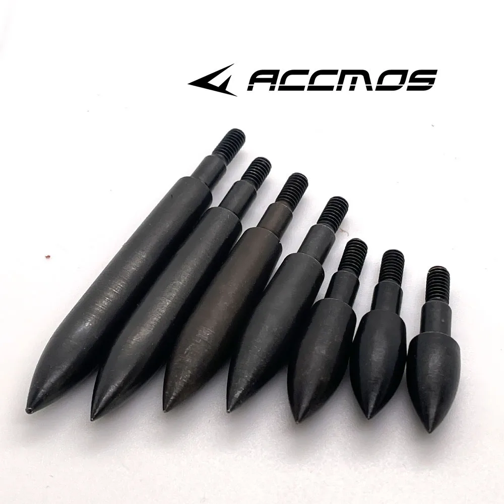 24pcs ID6.2mm Arrowheads 100/125/150/200/250/300/350grains for arrow shaft tips Archery Hunting Accessori