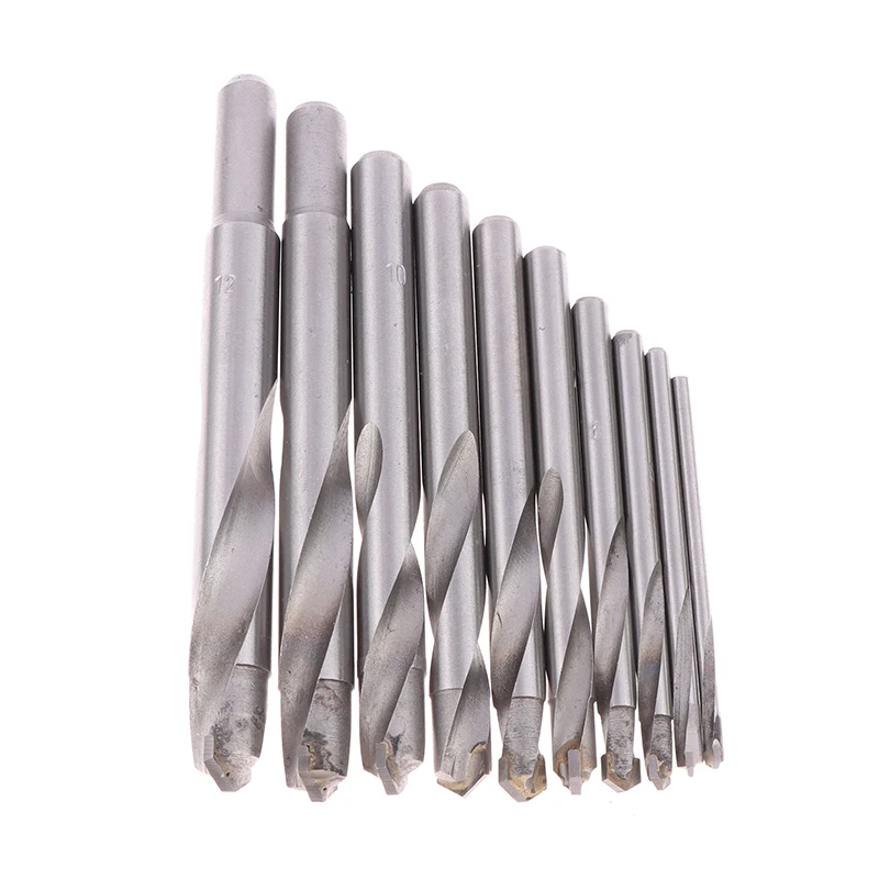 

3-12mm Carbide Alloy Drill Tungsten Steel Twist Drill Bit Wood Metal Hole Cutter Suitable For CNC Lathe Machine Drilling Tool