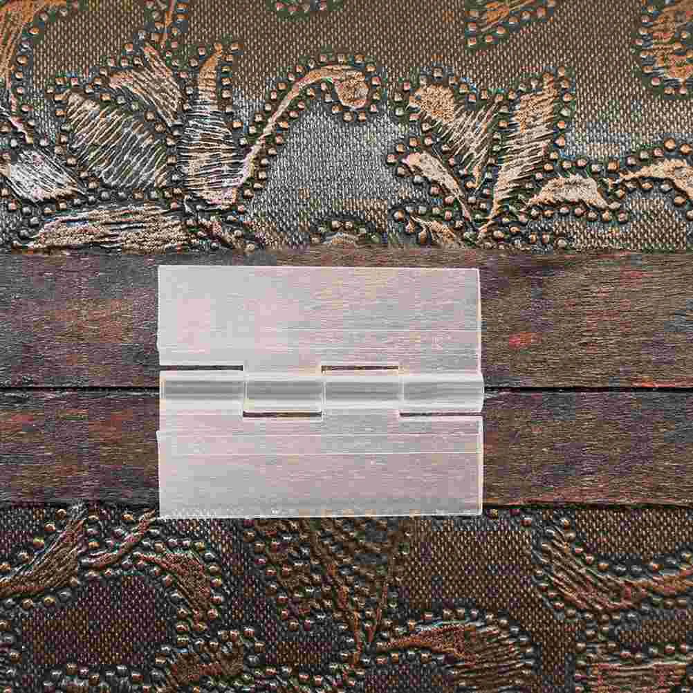

5 Pcs Piano Hinges Hinges Self-adhesive Transparent Replacement Double Sided Tape for Glass Piano
