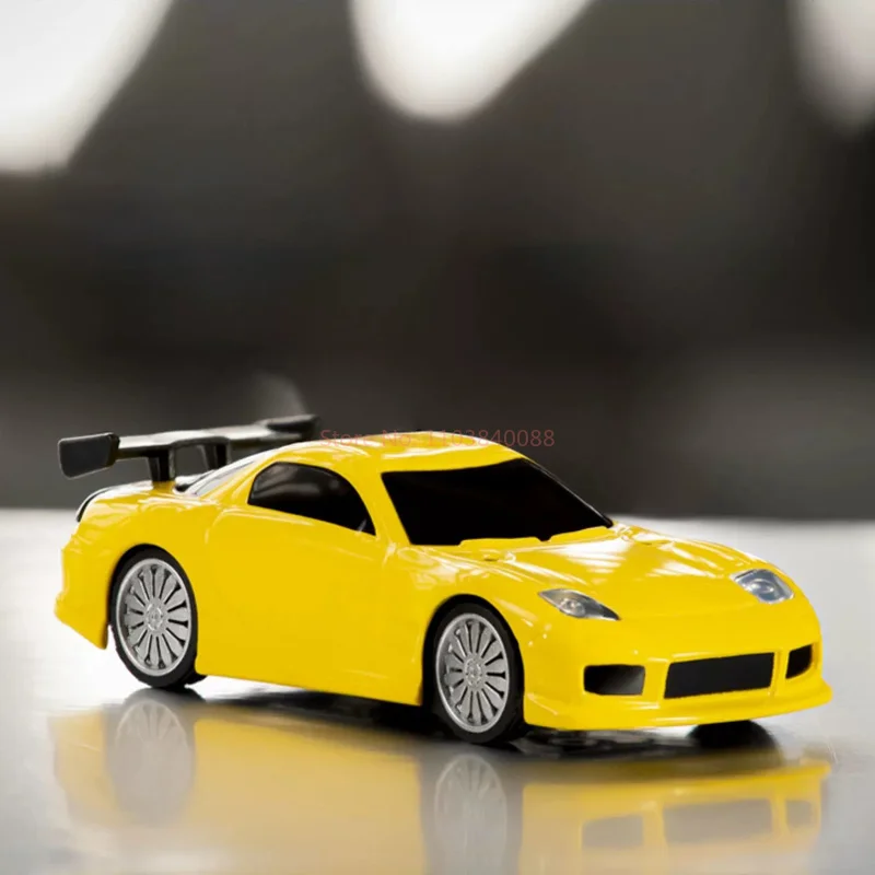 TURBO RACING 1/76 C71 Mini Remote Control Car Full Scale Sports Car Simulation Model Toy Festival Gift 5