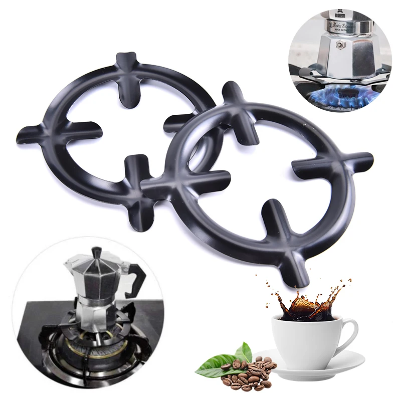 Supporto Per Moka E Pentole - Riduttore Per Fornelli A Gas In Ghisa, Antiscivolo - Foto 3