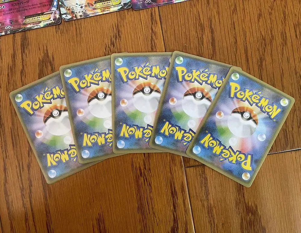 Cartões Pokémon VSTAR Oversize Charizard Mew Vmax Gx V Cartão de Jogo para  Criança, Cartão Italiano, 5-100Pcs - AliExpress