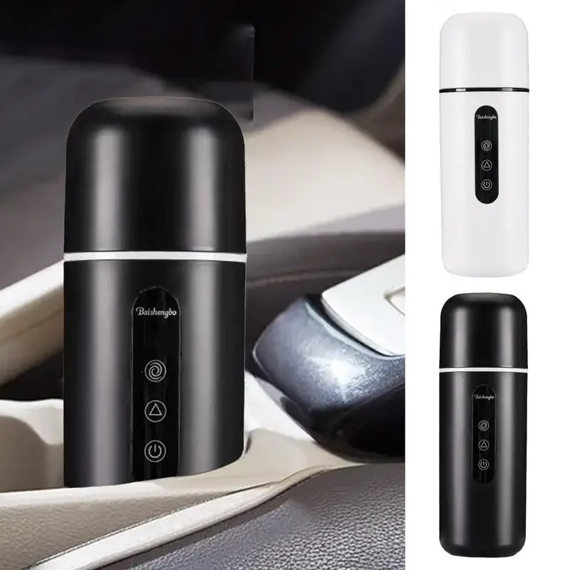 

Electric Travel Mug Stainless Steel Portable Auto Heating Cup LCD Display Temperature Control Kettle For Water Car Accesories