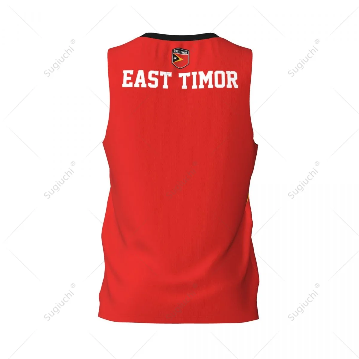 East Timor Flag Men Basketball Sports Running Fitness Multifunction Sleeveless tshirt Exclusive Name Nunber