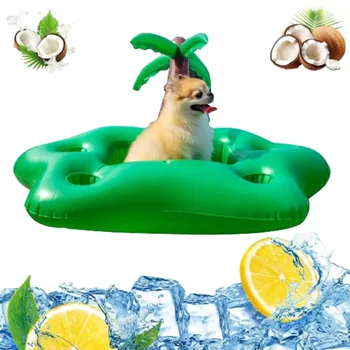 Inflatable Dog Pool Float Lounger 1