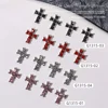 1/10pcs Retro Style Jewelry Cross Comfortable To Wear Fashionable Manicure Stylish Shiny Crystal Comfortable High Quality Flash 2