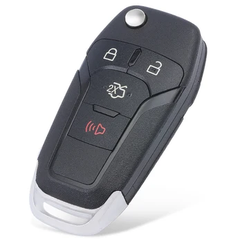 Keyforkess 315MHz ID49 Chip N5F-A08TAA, 164-R7986 164-R8130 164-R8236 portachiavi a distanza senza chiave per Ford Fusion Transit Connect Explore - KEYECU 315MHz ID49 Chip N5F A08TAA 164 R7986 164 R8130 164 R8236 portachiavi a distanza