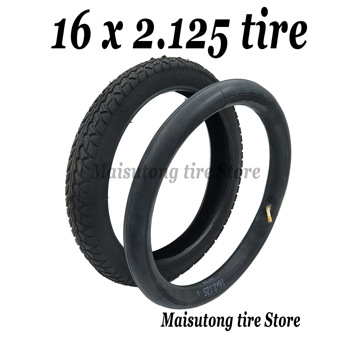 16x2.125 Electric Bike Tire 16 Inch Premium Quality Tire Electric Bike