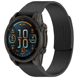 Premium Quick Fit Silicone Strap - Versatile 20/22/26mm Adjustable Wristband - Quick Fit 20mm (Black)