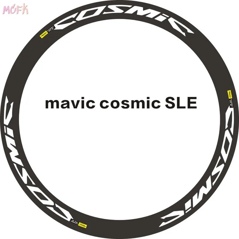 Mavic Cosmic SLE Wheel 700C sticker Road Bike Decals Wheel Rims