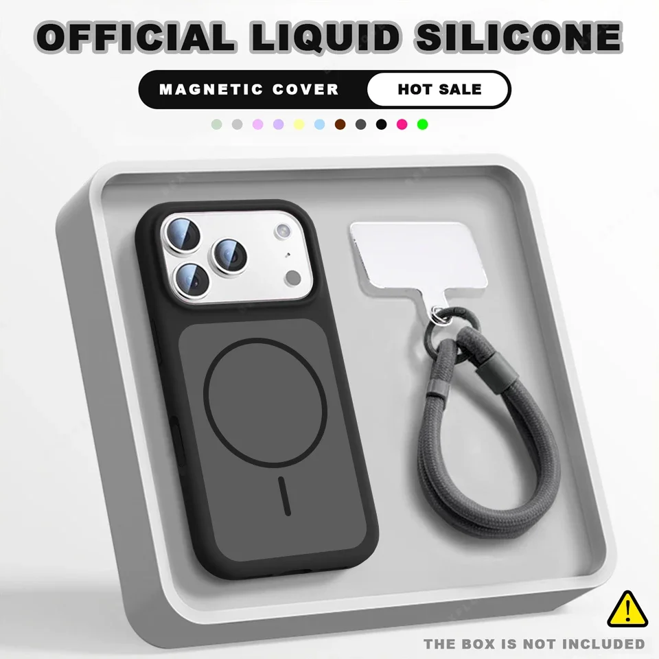Elevate Magnetic Wrist Strap Phone Case with Liquid Protection